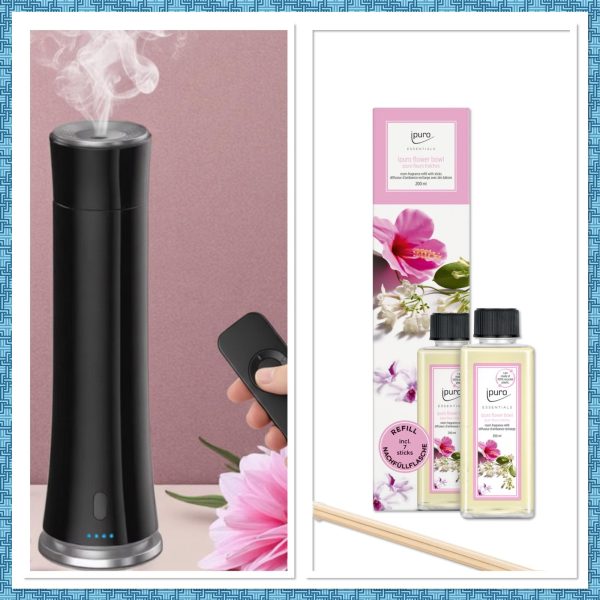 Diffuseur de Parfum + Recharge Florale Ipuro Flower Bow 200ml