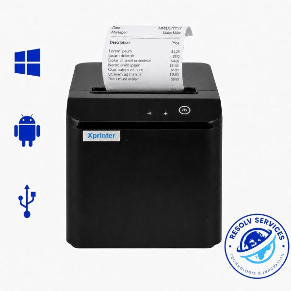 Imprimante Thermique de Ticket Caisse – Xprinter 80 mm - USB